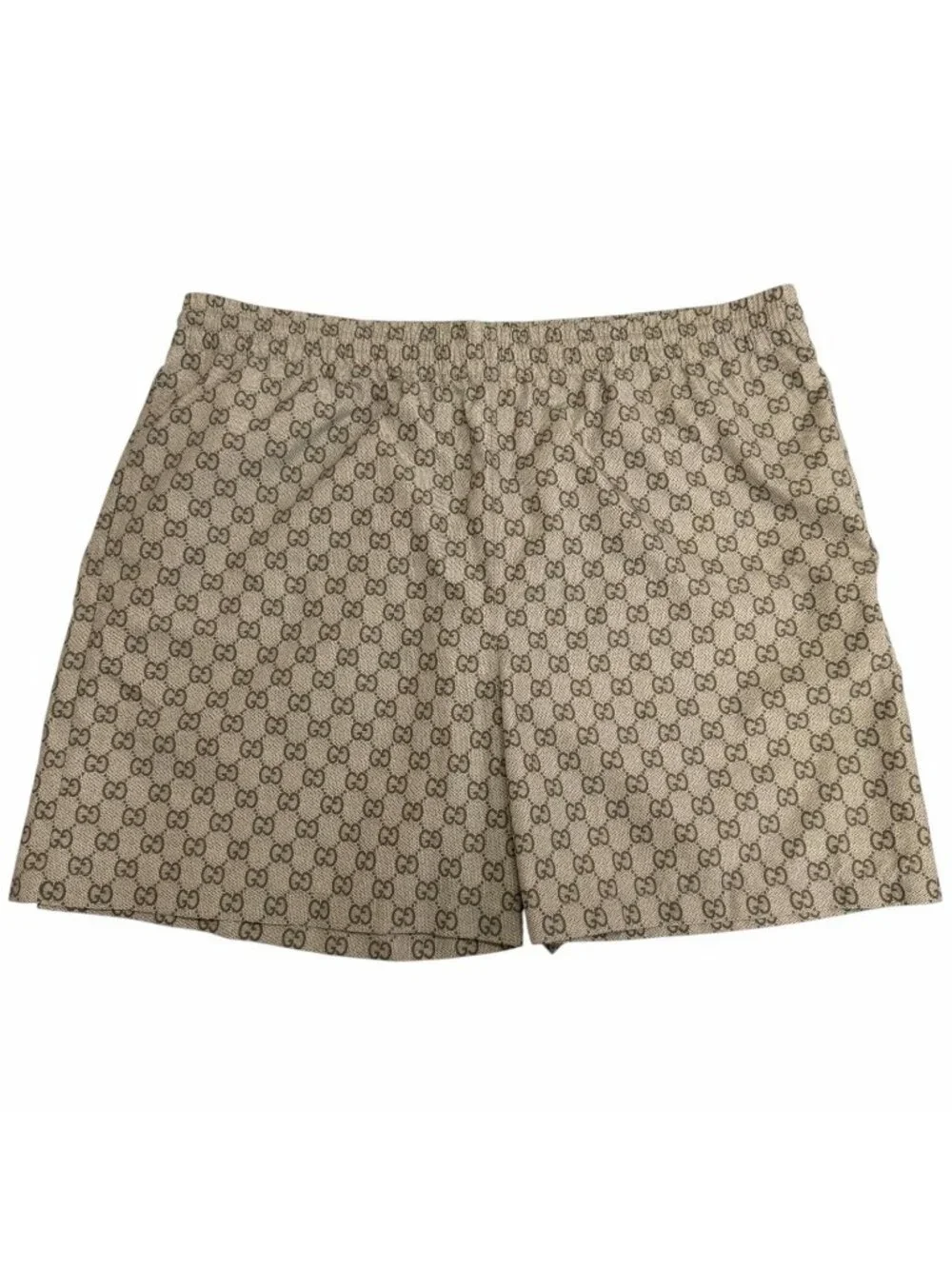 Gucci GG Print Swim Shorts Beige 52
